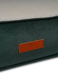 THE RICHMOND | LUXURY GREEN FLAT PILLOW DOG BED