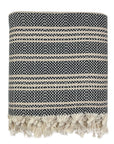 Woven Stripe Turkish Throw