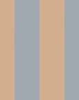 Blue Grey Striped Wallpaper