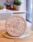 Bread Warmer & Basket - Bird Round-2