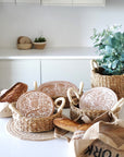Bread Warmer & Basket - Bird Oval-3
