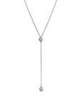 Necklace with Sugarballs and Pendant - Elegant 925 Silver, Designed in Estonia by MyaMoon at www.brixbailey.com