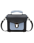 Handmade Leather Sugarcube Handbag - Mocha Mauve