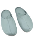 Mint Leather Indoor Slippers