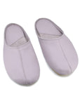 Lilac Leather Indoor Slippers