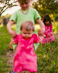 The Daisy Dress - ROSE TIE DYE