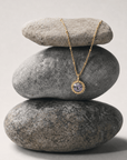 Sunburst Necklace - Amethyst in Gold or Silver