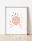 You Are My Sunshine - Light Peach