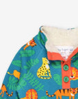 Premium Organic Cotton Fleece-Lined Hoodie with Jungle Cat Print and Cozy Pockets by Toby Tiger at brixbailey.com