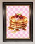 Syrup Pankcakes Framed Print