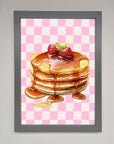 Syrup Pankcakes Framed Print