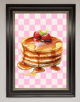 Syrup Pankcakes Framed Print