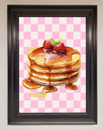 Syrup Pankcakes Framed Print