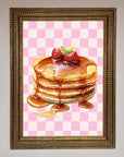 Syrup Pankcakes Framed Print