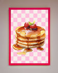 Syrup Pankcakes Framed Print