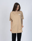 Organic Cotton T Shirt with Sniff Character in Beige