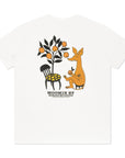 Organic Cotton White T Shirt Featuring Sniff