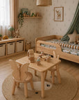 Table and 2 chair set - Butterfly