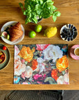 Black Cotton Table Placemat
