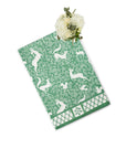 The Wycliffe Woodland Green Cotton Tablecloth