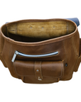 Men's Leather Tannery Backpack - Tan