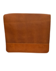 Soft Tannery Leather Messenger - Tan