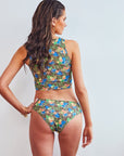 Tan Through Racer Bikini Set Wild Tropic
