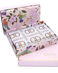 SADDLER "Annabelle" 2 Section RFID Real Leather Zip Top Coin Purse (Gift Boxed)