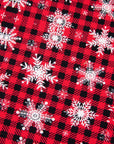 Tartan Snowflake Stylish Kid Top