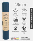 Yoga Studio Oeko-Tex Sticky Yoga Mat 4.5mm