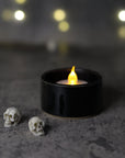 Jet Black Classic Tea Light Holders