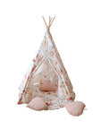Flower Power Teepee Tent for Imaginative Kids