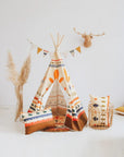 Colourful Teepee Tent for Play and Imagination