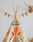 Colourful Teepee Tent for Play and Imagination