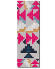 Yoga Mat | 6mm Thick | Pink| Non-Slip | Eco Friendly | Yune Yoga | Leah Duncan Geo-0