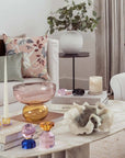 The Radiant - Cut Glass Candle Holder