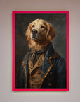 The Renaissance Golden Retiever Framed Wall Art