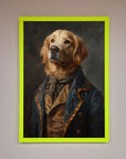 The Renaissance Golden Retiever Framed Wall Art