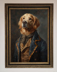 The Renaissance Golden Retiever Framed Wall Art