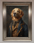 The Renaissance Golden Retiever Framed Wall Art