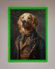 The Renaissance Golden Retiever Framed Wall Art