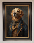 The Renaissance Golden Retiever Framed Wall Art