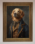 The Renaissance Golden Retiever Framed Wall Art