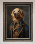 The Renaissance Golden Retiever Framed Wall Art