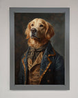 The Renaissance Golden Retiever Framed Wall Art