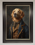 The Renaissance Golden Retiever Framed Wall Art