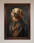 The Renaissance Golden Retiever Framed Wall Art