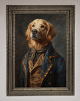 The Renaissance Golden Retiever Framed Wall Art