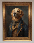 The Renaissance Golden Retiever Framed Wall Art