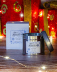 Snowflake Sparkle - Travel Tin Candle - Cotton Wick